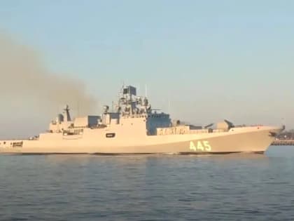 Второй фрегат для ВМС Индии вышел на заводские ходовые испытания