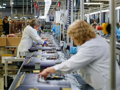 В Калининградской области зафиксирован спад промпроизводства на 14%