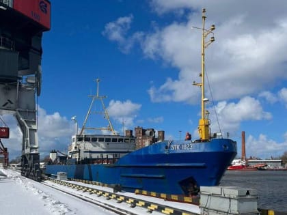 На калининградскую морскую линию встал еще один сухогруз — «СТК-1023»