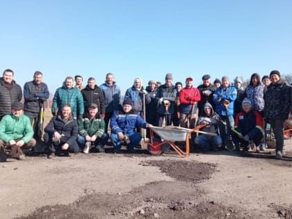 Сергей Подольский: В пос. Голубево жители района «Рублёвочка Вест» провели субботник