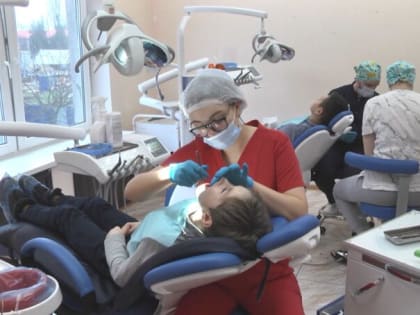 Калининградская детская стоматологическая поликлиника получила 10 новых лечебных установок