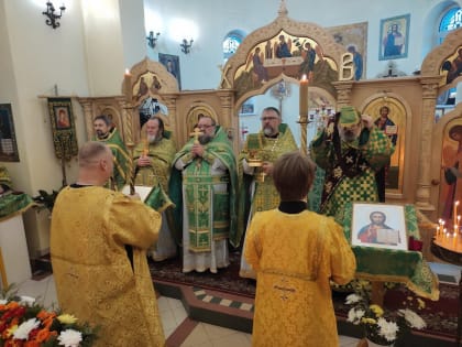 Престольный праздник в поселке Люблино