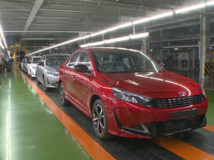 Калининградский завод «Автотор» официально запустил производство новой модели автомобилей