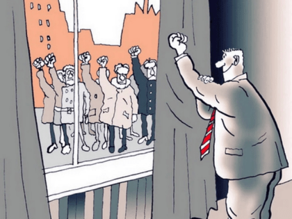 Руководители Калининграда не поздравили горожан с Первомаем