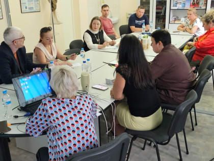 Обсудили вопросы взаимодействия в сфере профилактики  распространения ВИЧ-инфекции