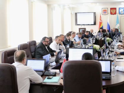 Сегодня прошло заседание городского Совета депутатов Калининграда