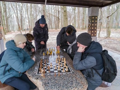 Ещё одна площадка для отдыха появилась в парке Гурьевска