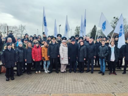 Делегация БГАРФ приняла участие в возложении 23 февраля