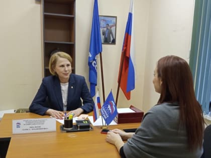 Лариса Швалкене провела прием граждан в Калининграде
