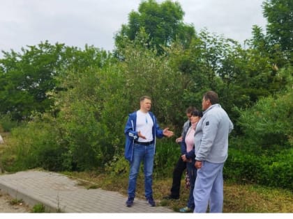 Артур Крупин провёл выездное рабочее совещание в Синявино