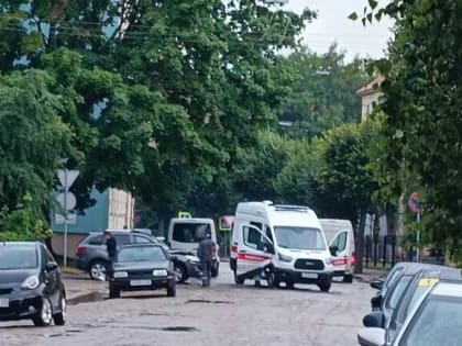 В Черняховске автомобиль скорой помощи попал в аварию