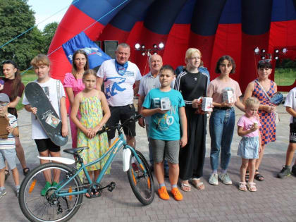 В парке Победы города Черняховска состоялась детская дискотека «Детскач – 2023»
