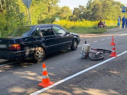 В Светловском районе сбили 76-летнего велосипедиста