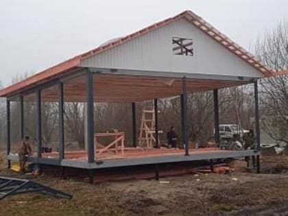 В Багратионовском муниципальном округе стартовала установка очередного фельдшерско-акушерского пункта