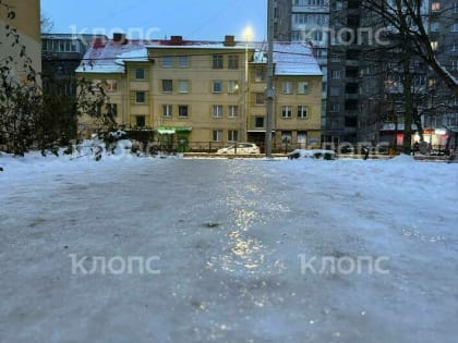 В минздраве рассказали, сколько калининградцев попали в травмпункт после падения на обледеневших тротуарах