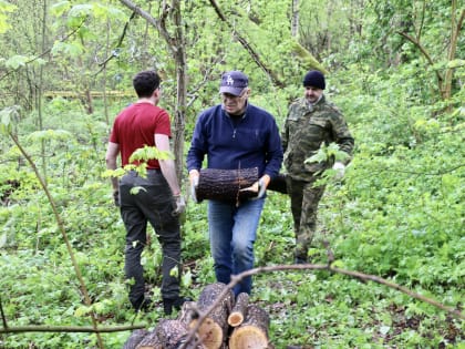 Сегодня прошел общегородской субботник. Городской Совет депутатов Калининграда принял активное участие