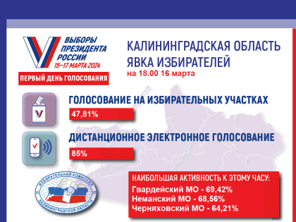 Явка избирателей на 18.00