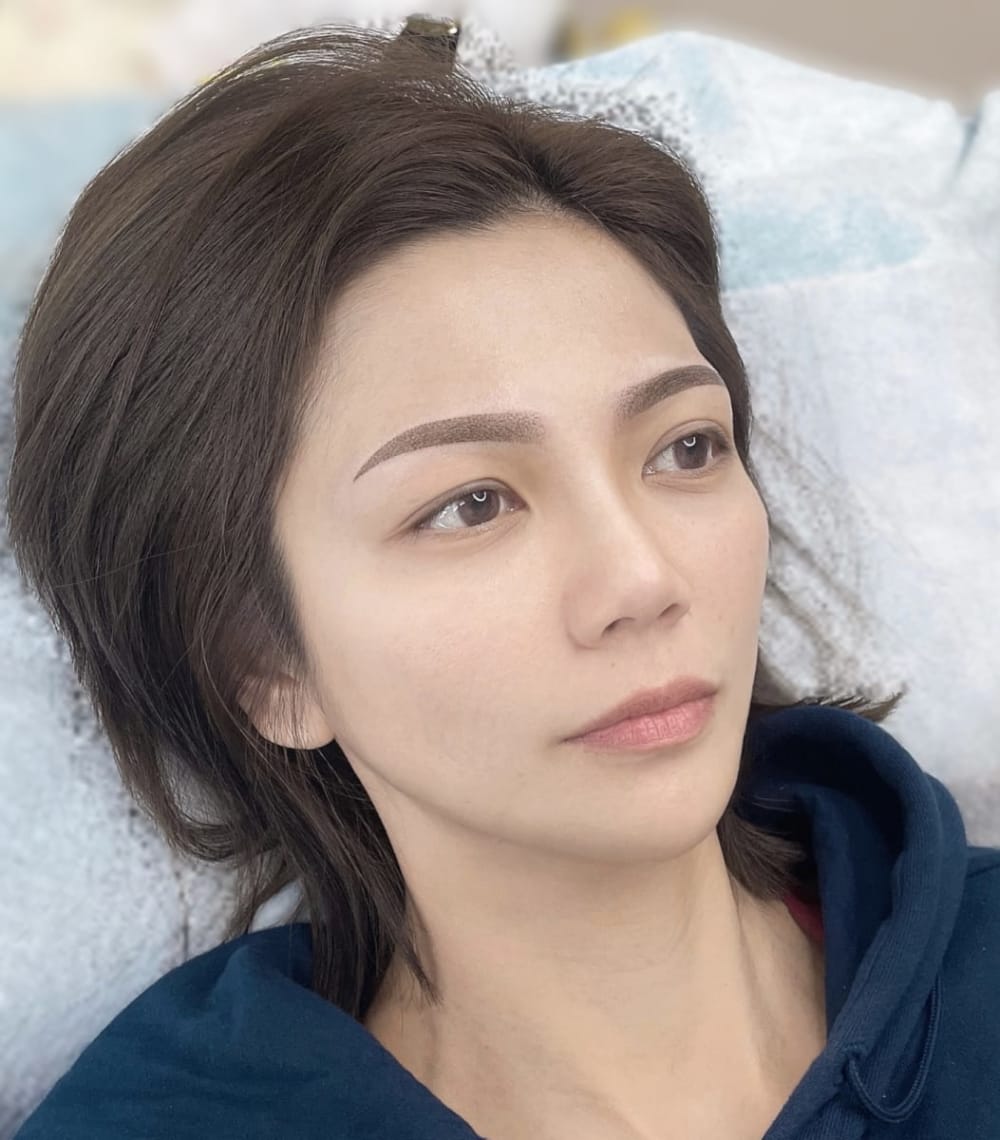 淺咖霧眉