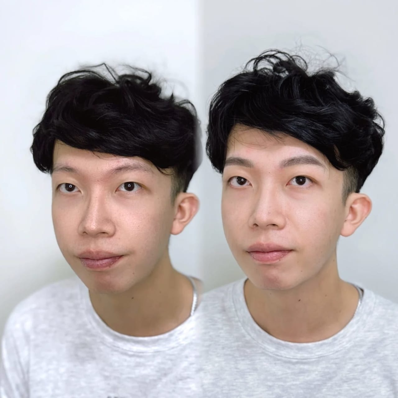 芮米老師的男士霧眉作品