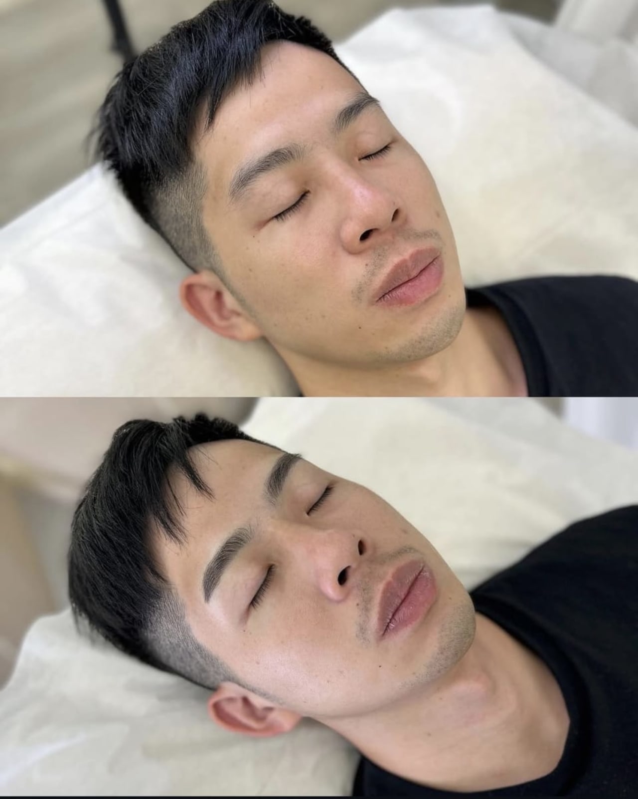 尼扣老師的男士霧眉作品