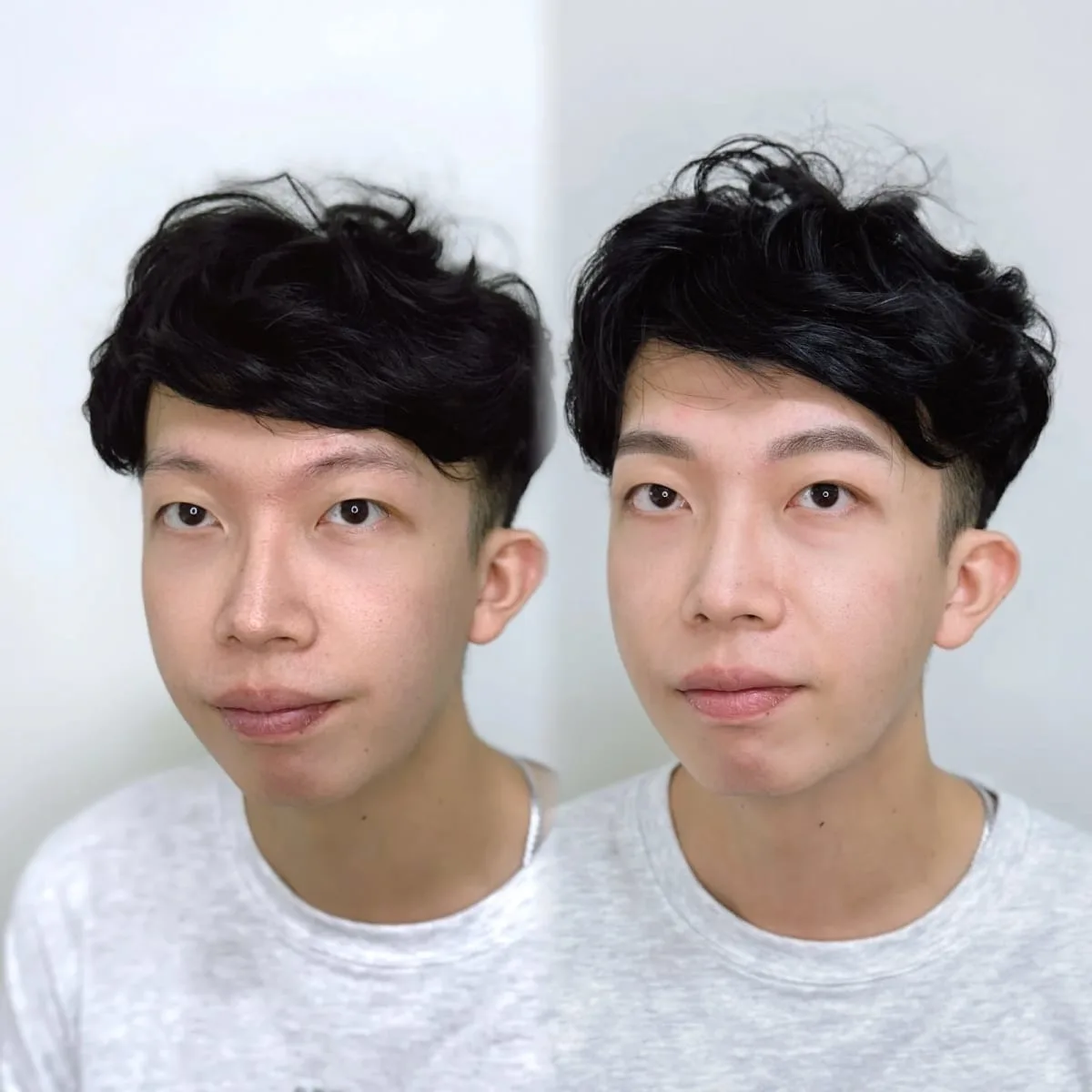 芮米老師的男士霧眉作品