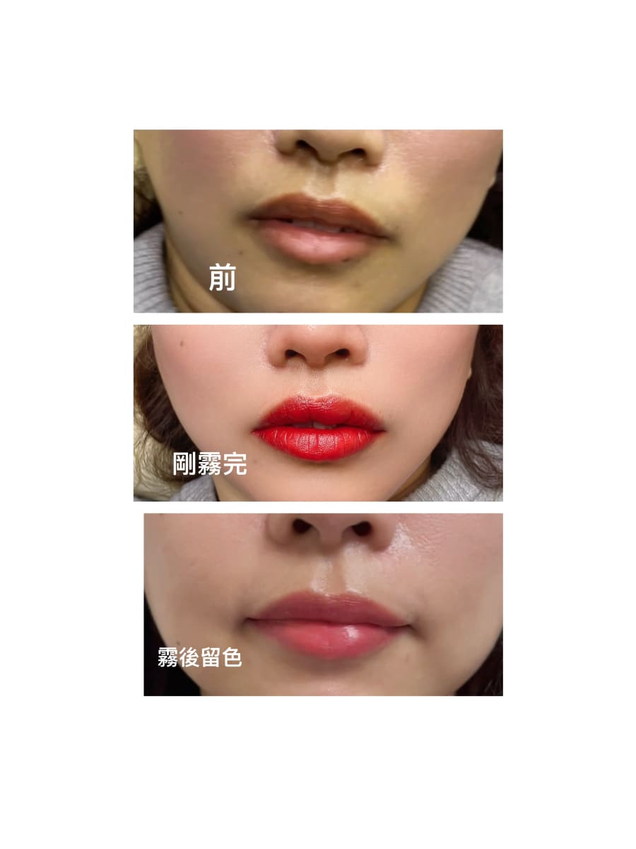 苗栗縣鬢角作品,Amy老師,氣色霧唇,細項氣色唇