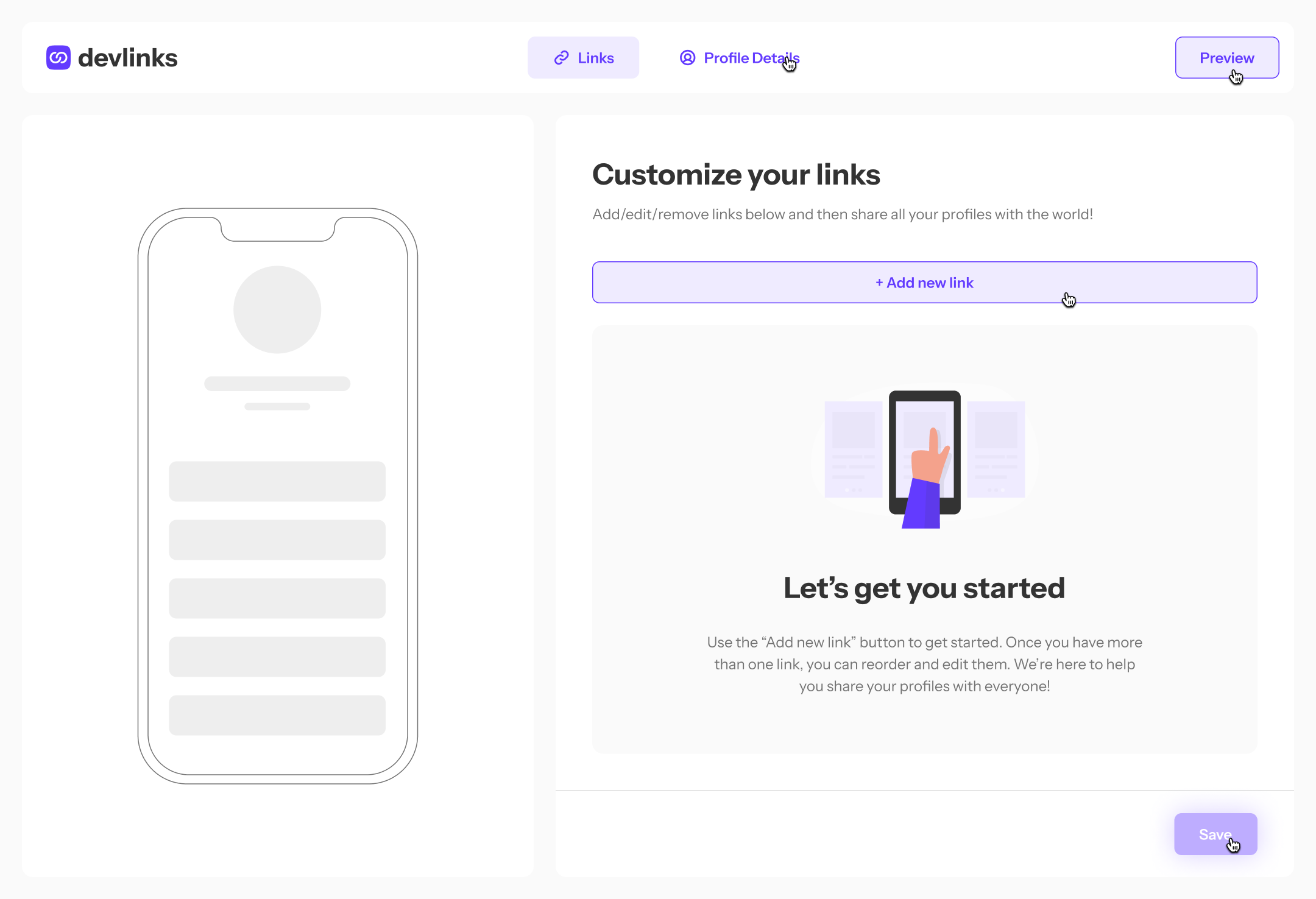 GitHub - deverins/link-sharing-app: Devlinks is a fullstack application ...