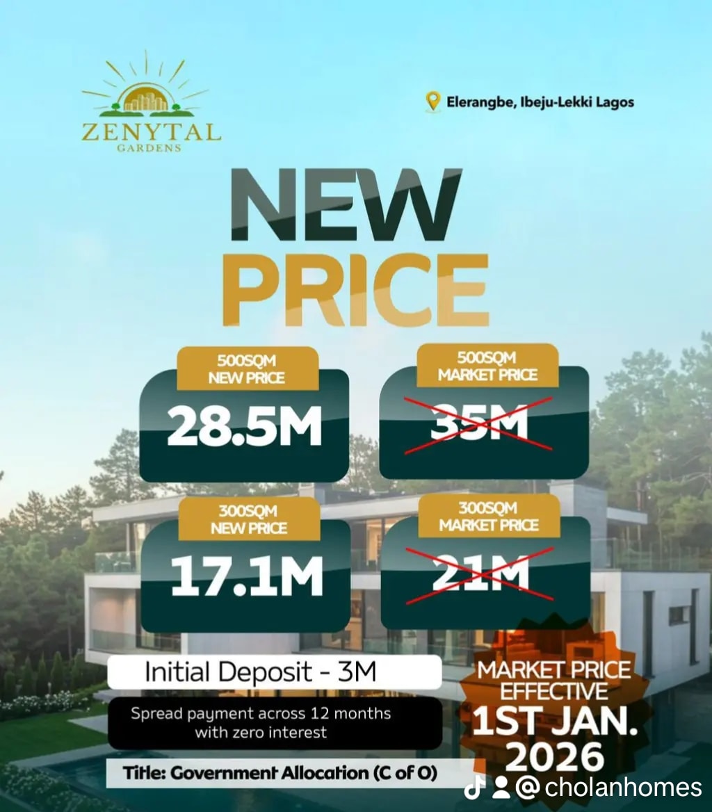 πΊ ZENYTAL GARDENS, ELERANGBE Ibeju-Lekki Lagos - Image 5
