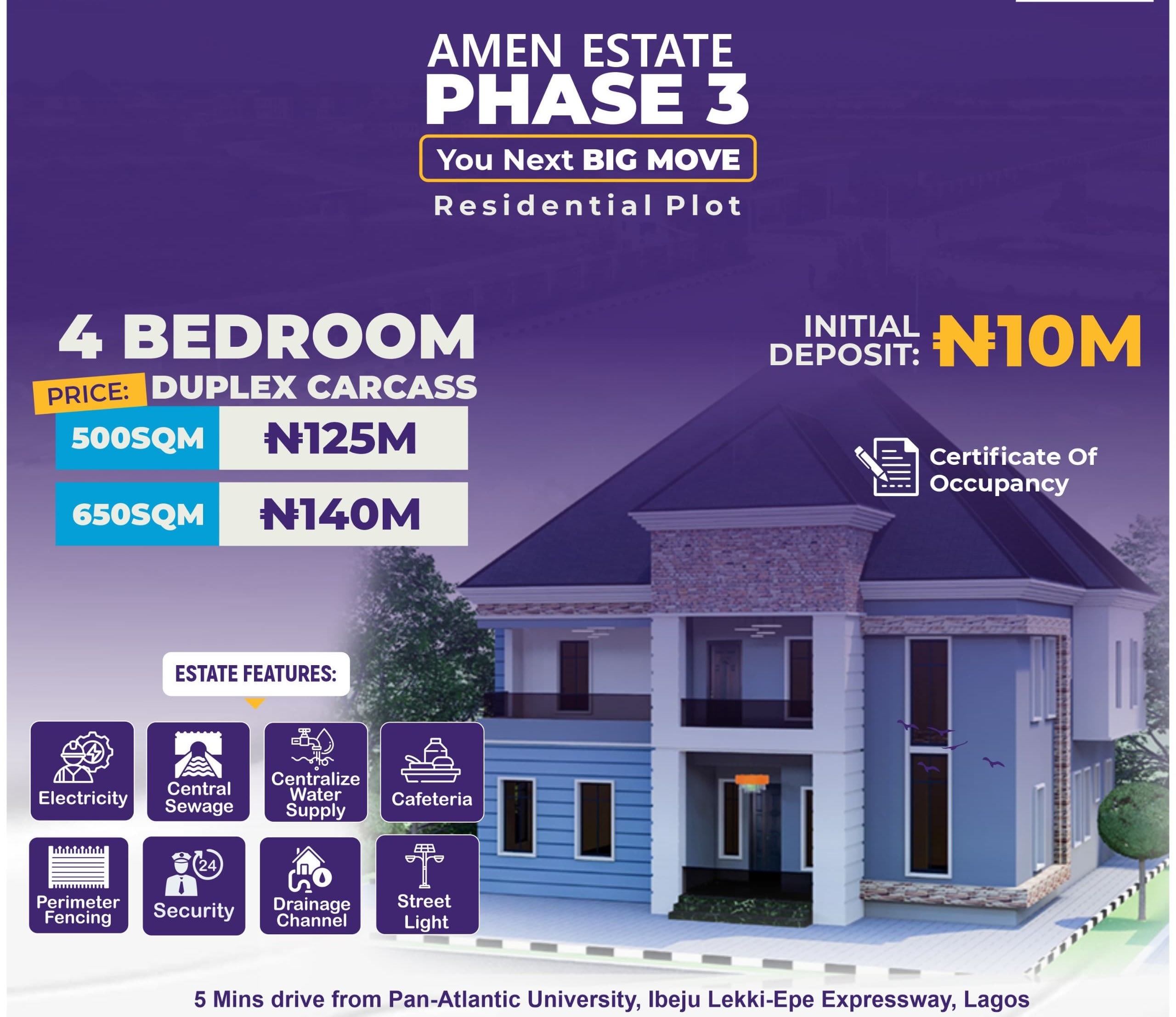 CARCASS DUPLEXES IN AMEN ESTATE PHASE 3 - Image 3