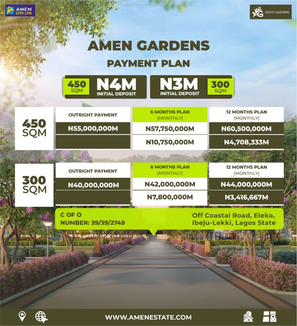 AMEN GARDENS ESTATE ELEKO - Image 2
