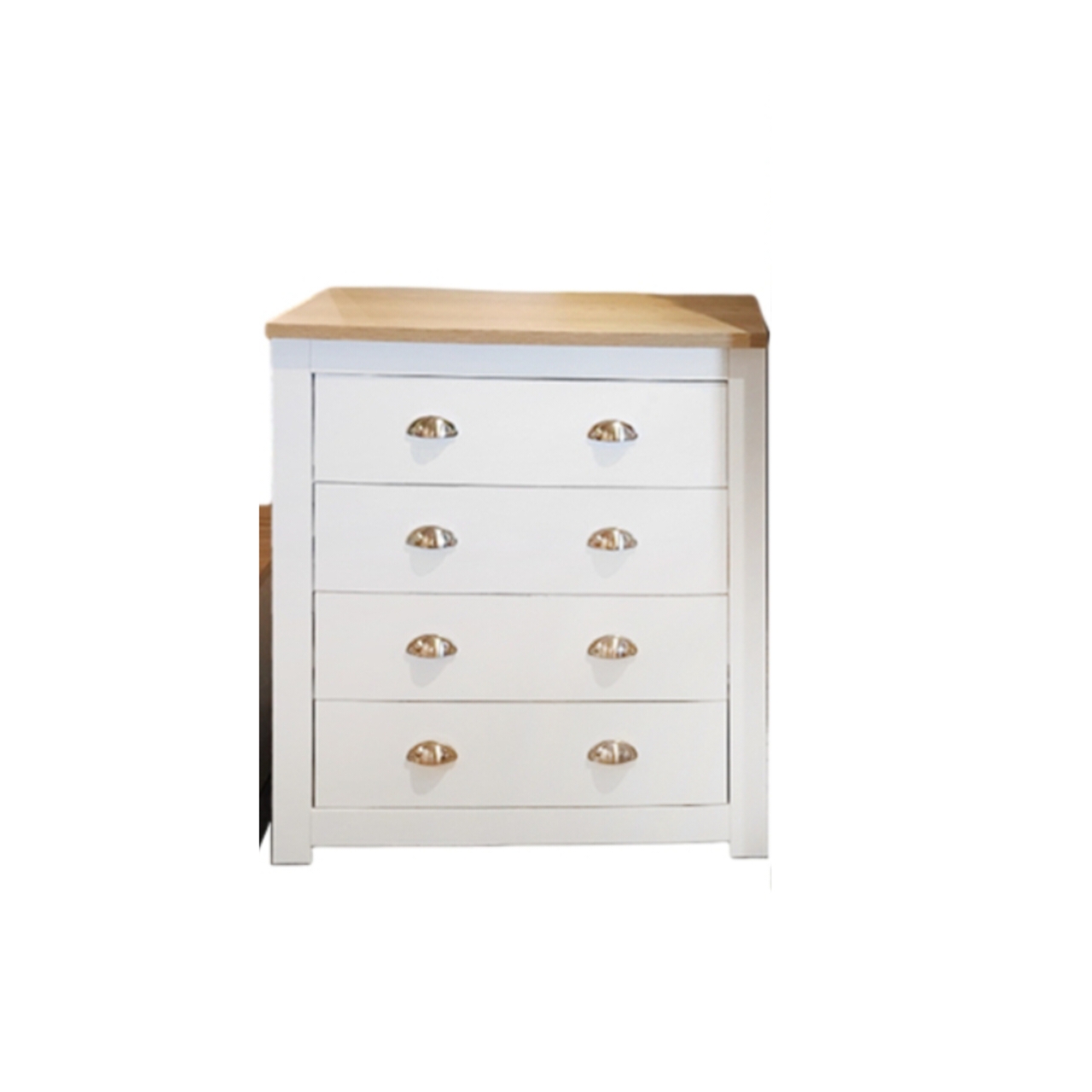 MILES2 4 DRAWERS CHEST WHITE