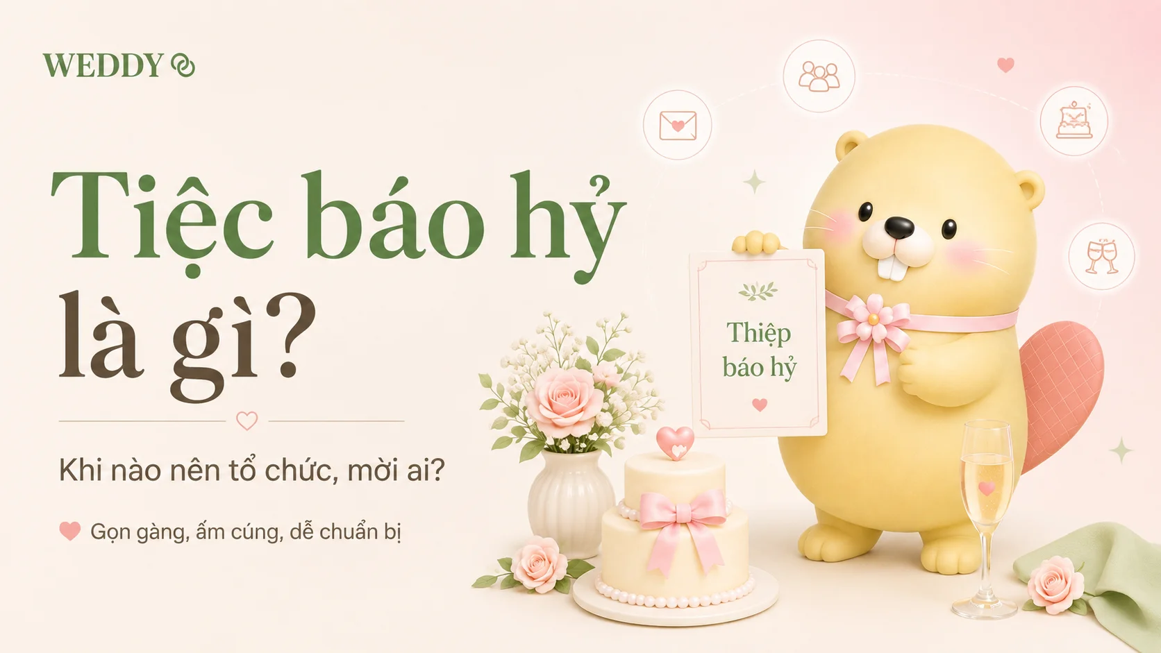 Tiệc báo hỷ là gì? Khi nào nên tổ chức và mời ai?