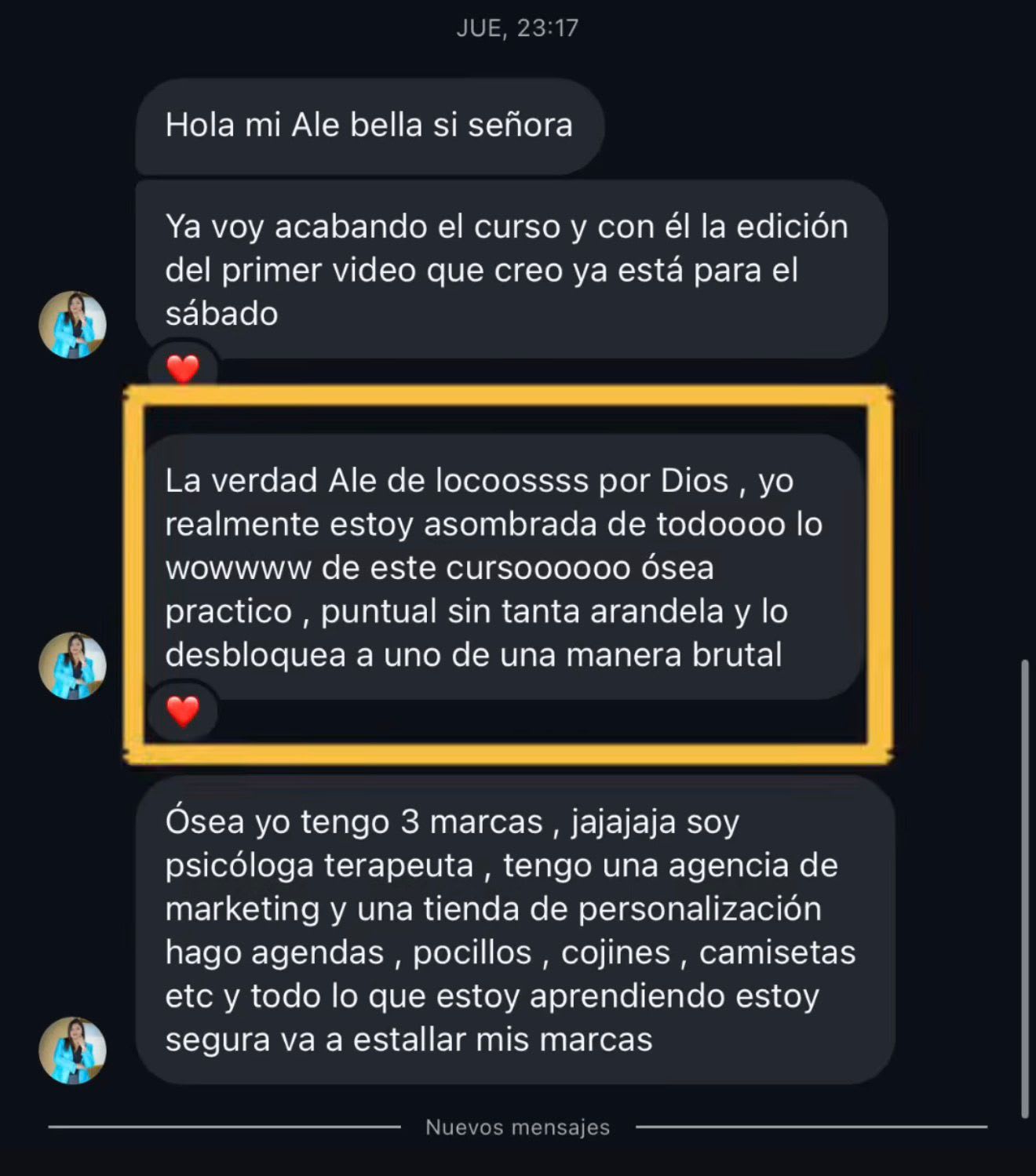 Testimonio de cliente de Proyecto Génesis