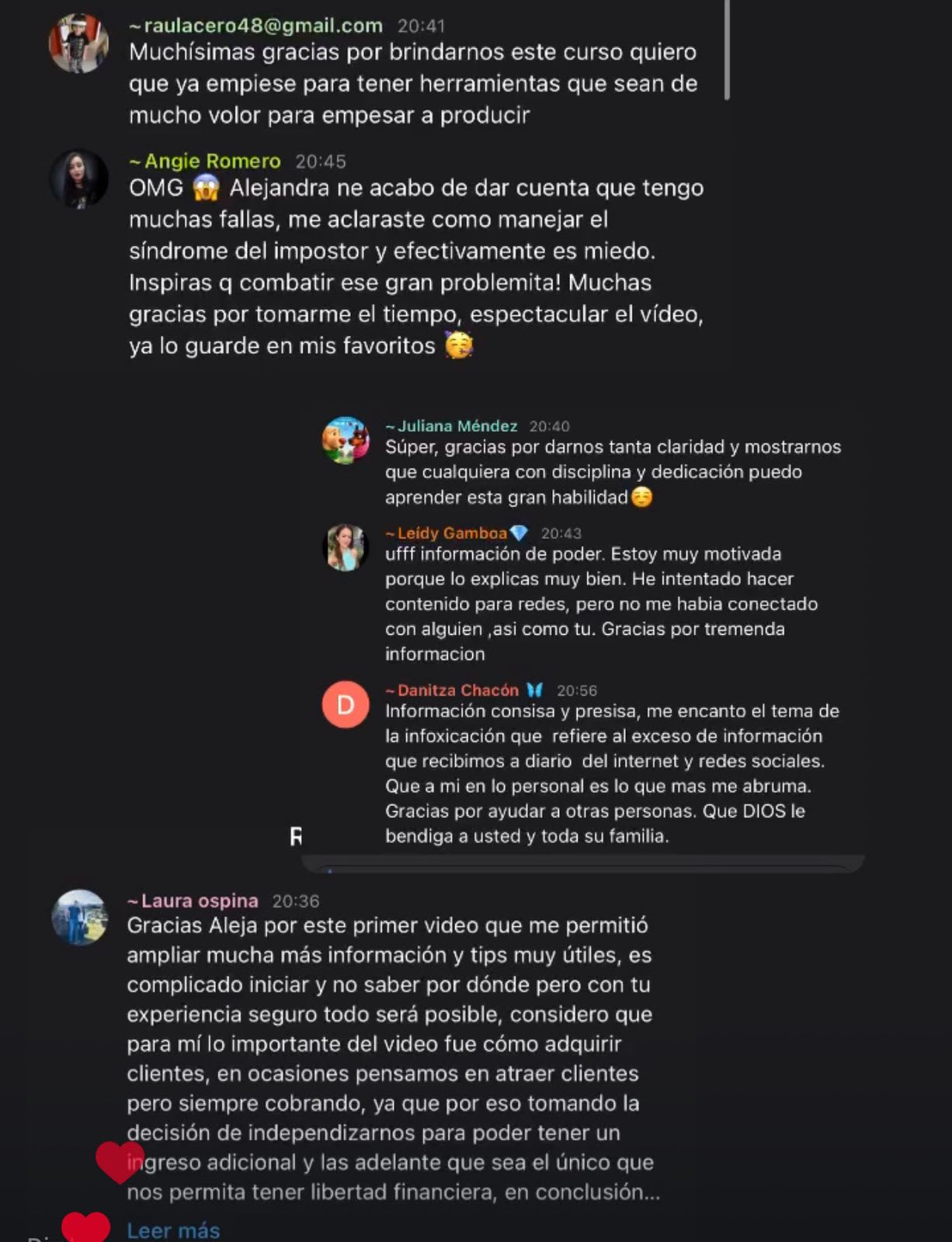 Testimonio de cliente de Proyecto Génesis