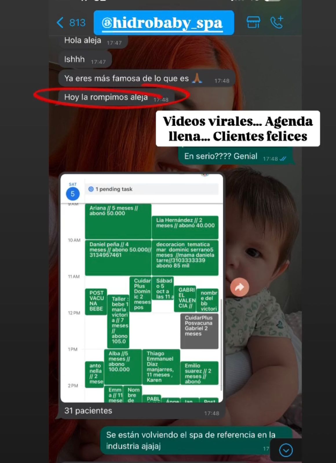 Testimonio de cliente de Proyecto Génesis