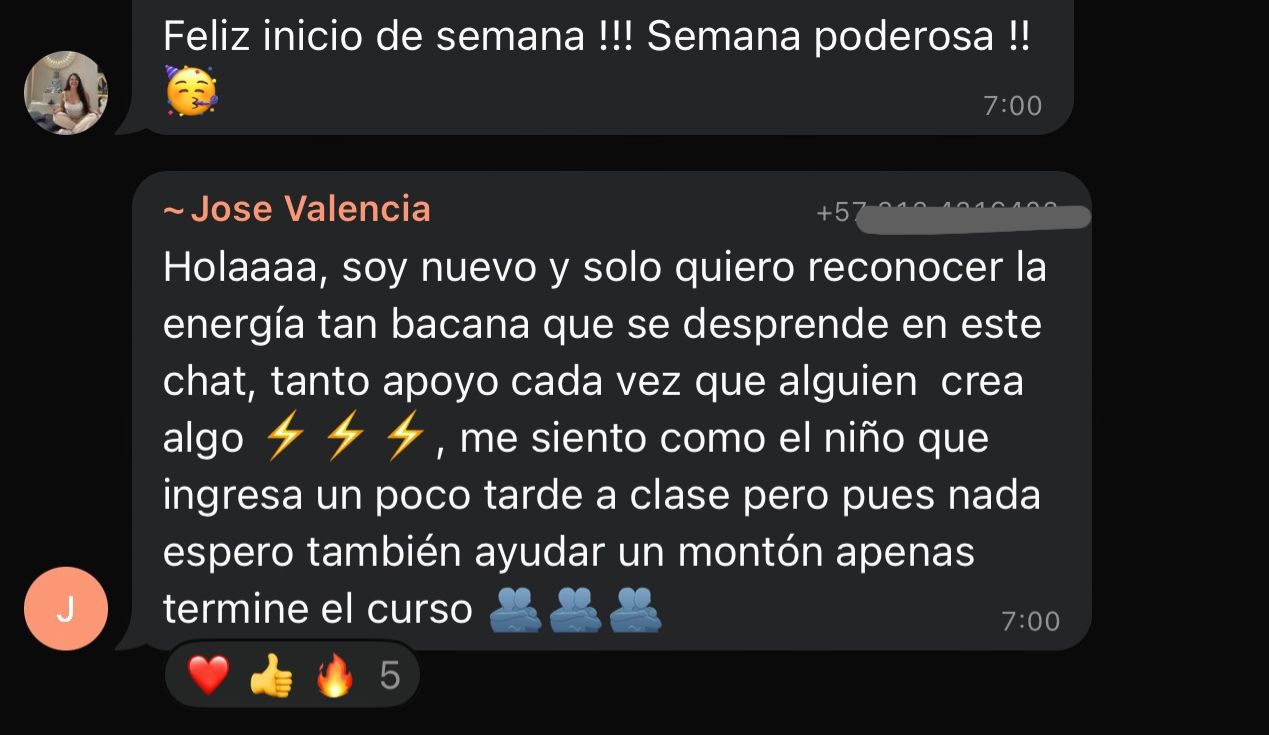 Testimonio real de estudiante 2