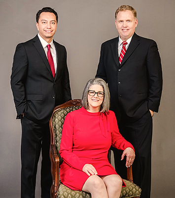 Mark, Susan, and James Posing