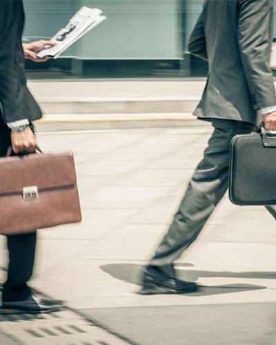 businessman walking
