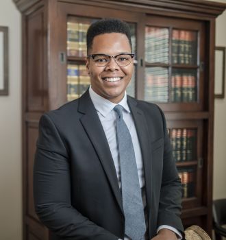 Attorney Andy Palmer smiling