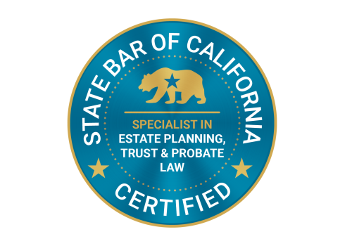 State Bar of California Specialist in Estate Planning, Trust & Probate Law Certified