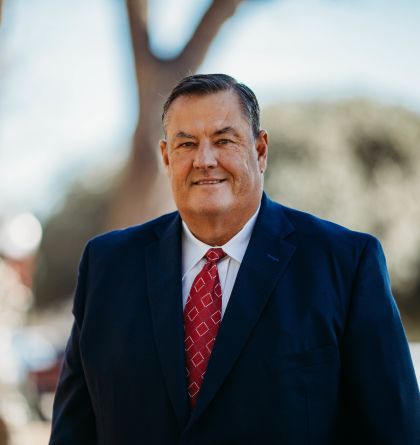 Attorney Harold Danford smiling