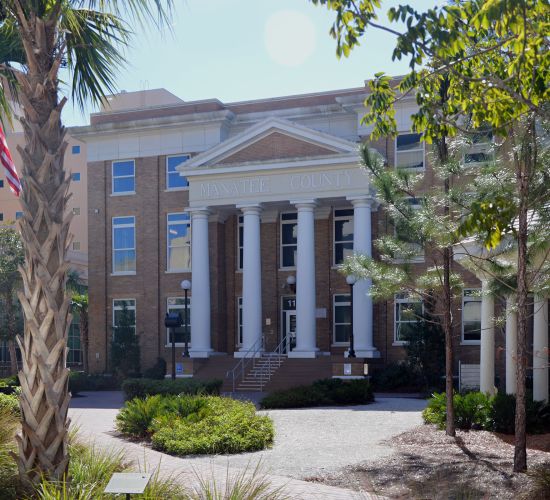 Courthouse in Manatee County, Florida