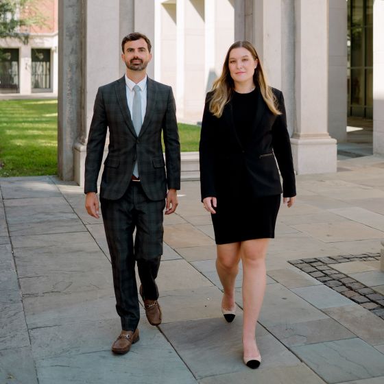 Attorneys Andrew Brener and Savannah Hurteau