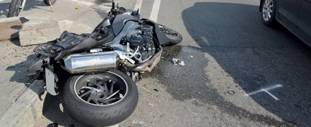 Motorcycle accident