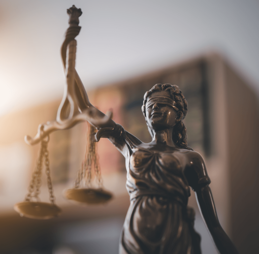 Lady justice, Law theme
