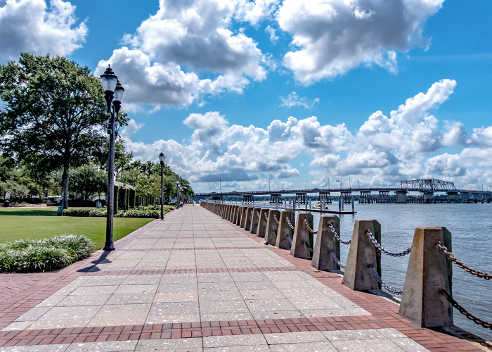 Waterfront in Beaufort, South Carolina