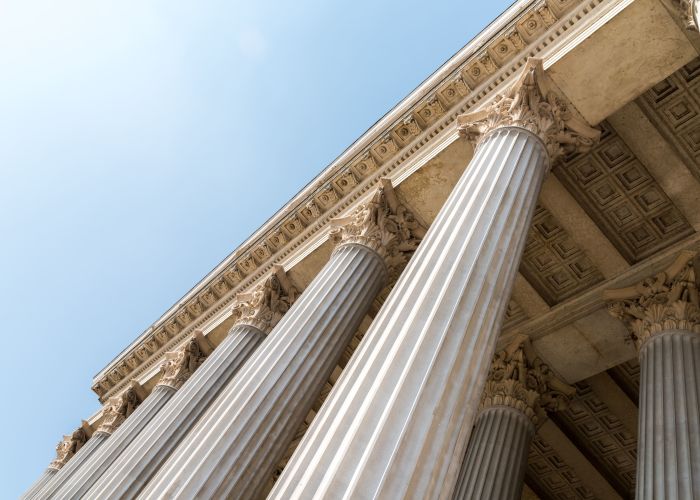 Composite Greek Style Columns Row