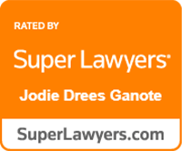 Rating by Super Lawyers for Jodie Drees Ganote