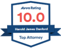 AVVO Rating Top Attorney badge