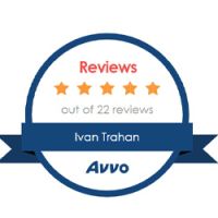 Avvo 5 stars out of 22 Reviews Ivan Trahan